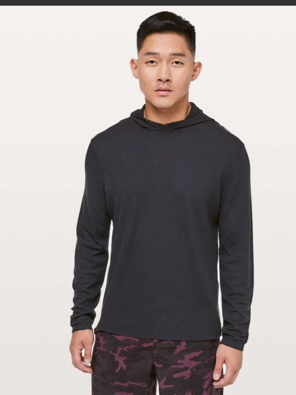 Mens Lululemon Shift Stitch Hoodie black size medium